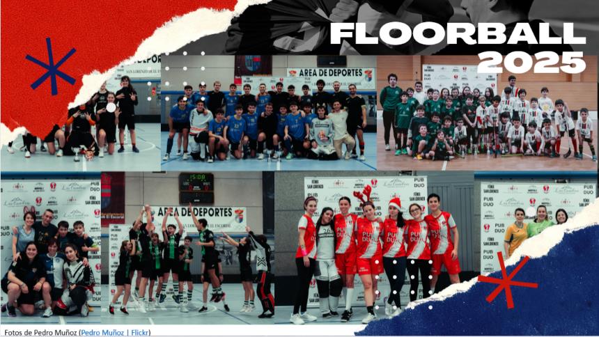 Fiesta del Floorball en San Lorenzo de El Escorial